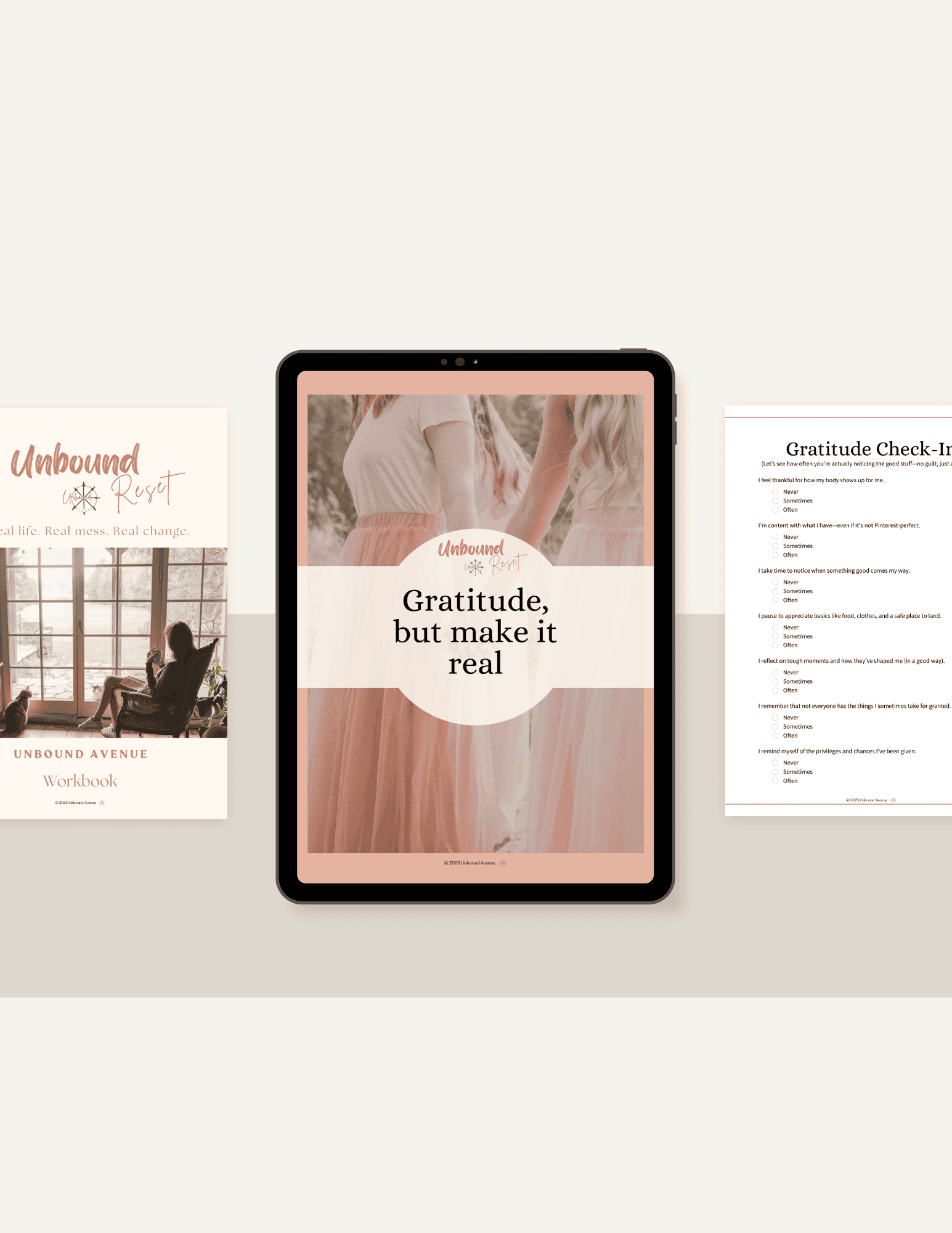 Gratitude, but make it real